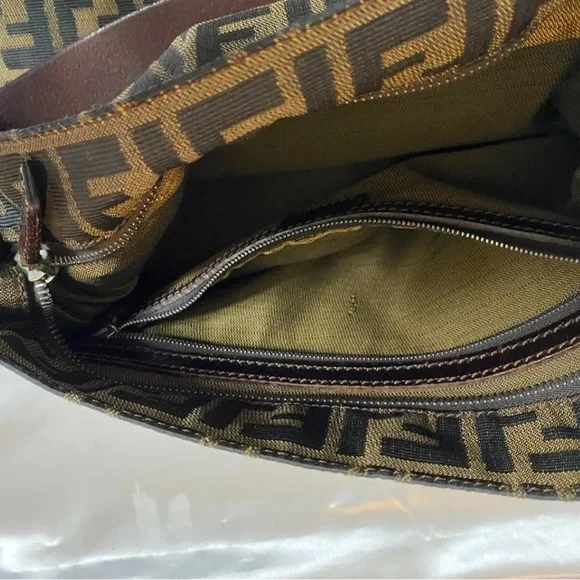 Fendi Buckle Strap Hobo Zucca Canvas Small - Picture 11 of 16